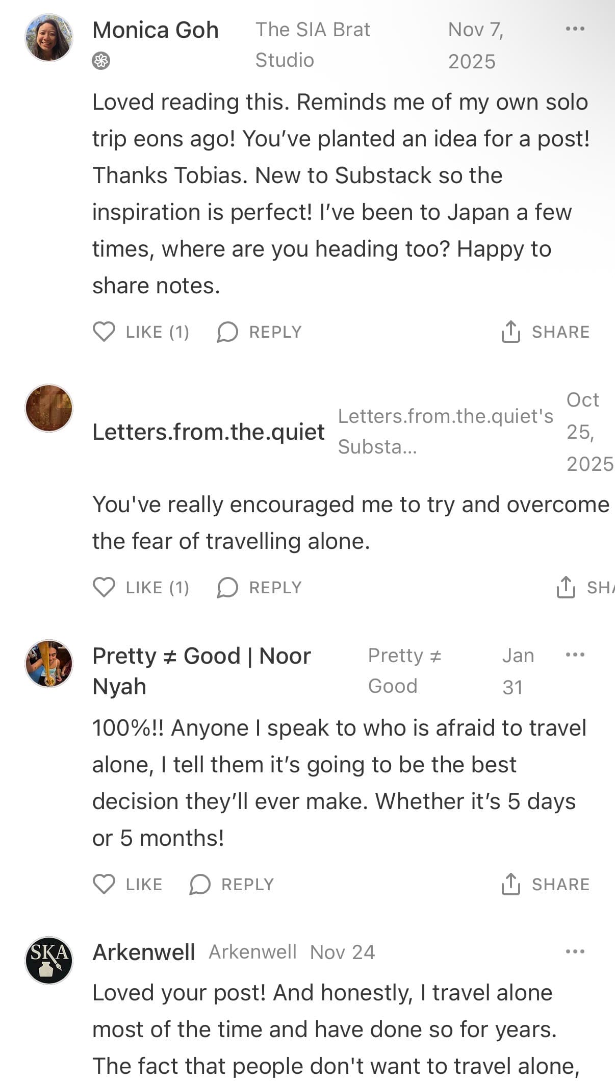 Reader response #8 to the Output Theory newsletter