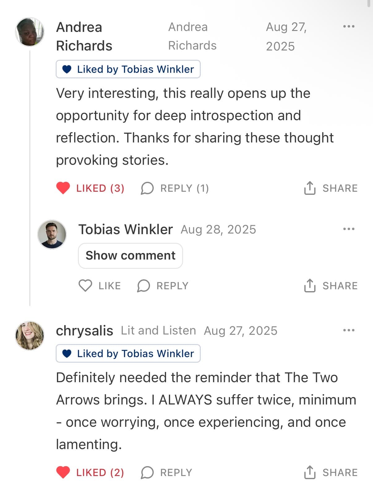 Reader response #32 to the Output Theory newsletter